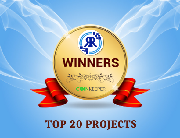 Reflex in the TOP 20 projects on CoinKeeper